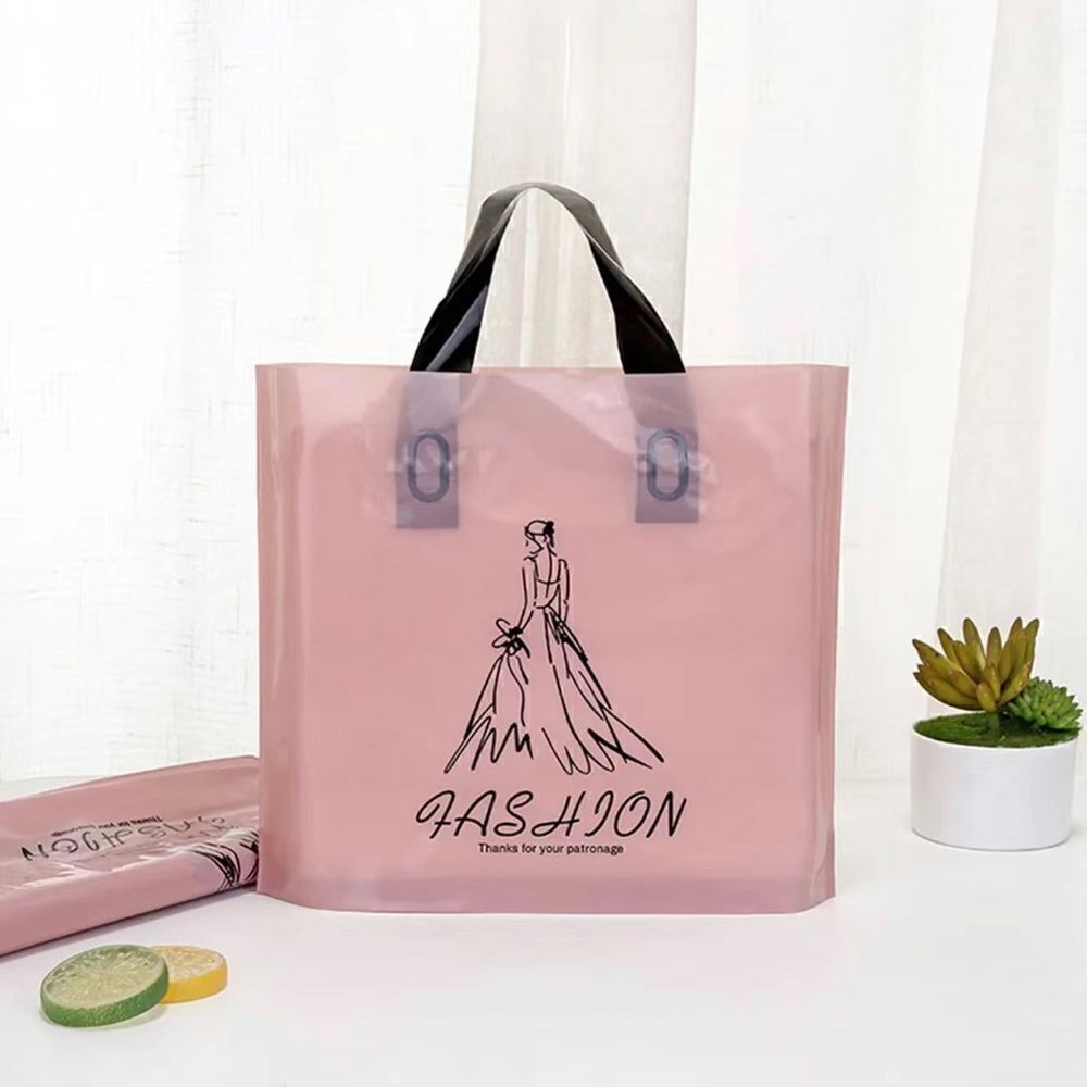 Pink plastic bag 5pcs